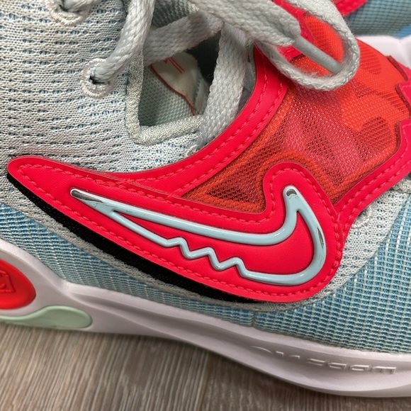 Nike KD Trey 5 X EP Blue Chill Bright Crimson Mint DD9538-400 Sneakers 10.5 - Picture 12 of 16